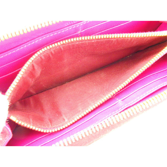 Miu Miu Long Wallet L-Shaped Ribbon Motif Red Wallet G990 - Picture 6 of 6